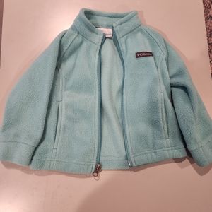 Columbia 2t light teal blue girls jacket